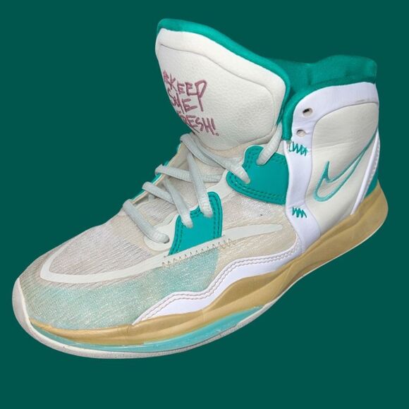 Nike Sue Bird X Kyrie Infinity EP Golden Tribute Turquoise Flight Club Size 5 - Picture 11 of 11
